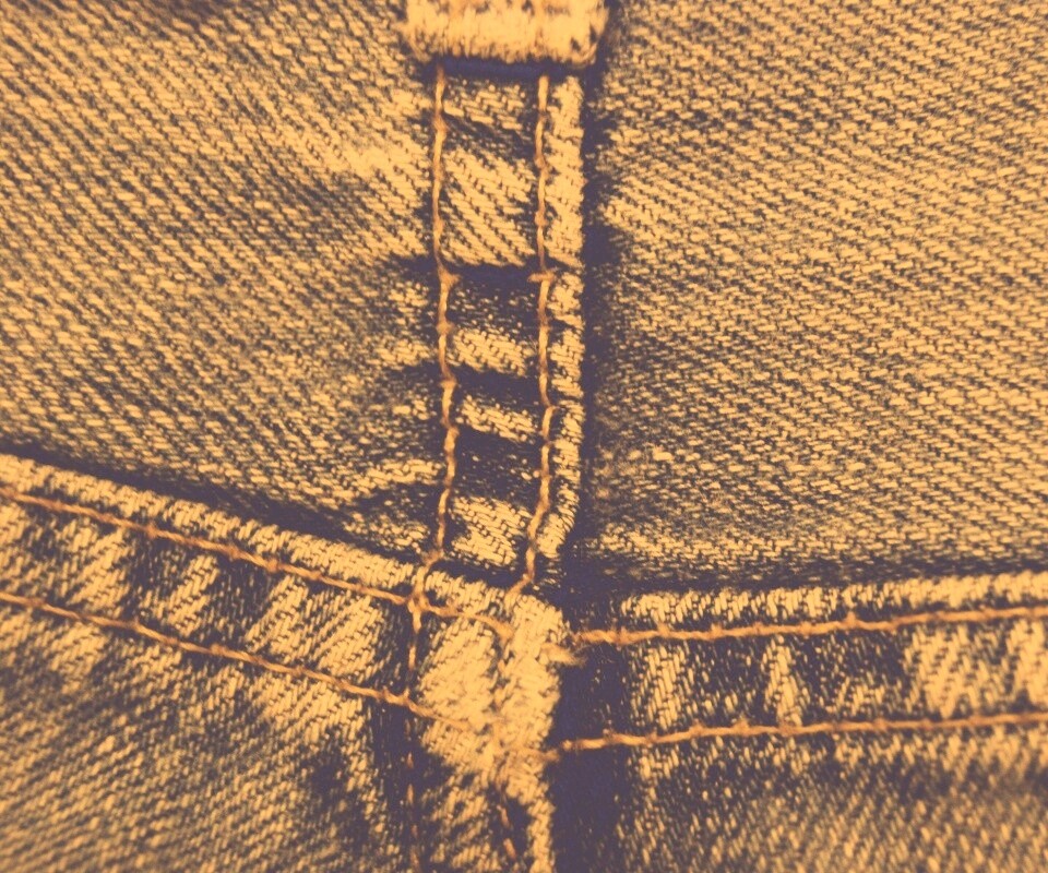 Шов на джинсах обои