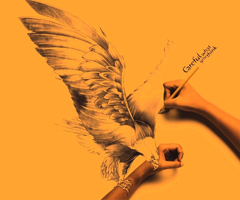 Осторожнее с тем о чем думаешь обои