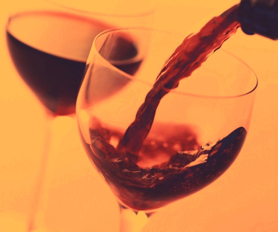 Красное вино обои
