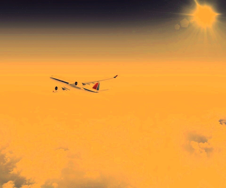 Пассажирский лайнер обои