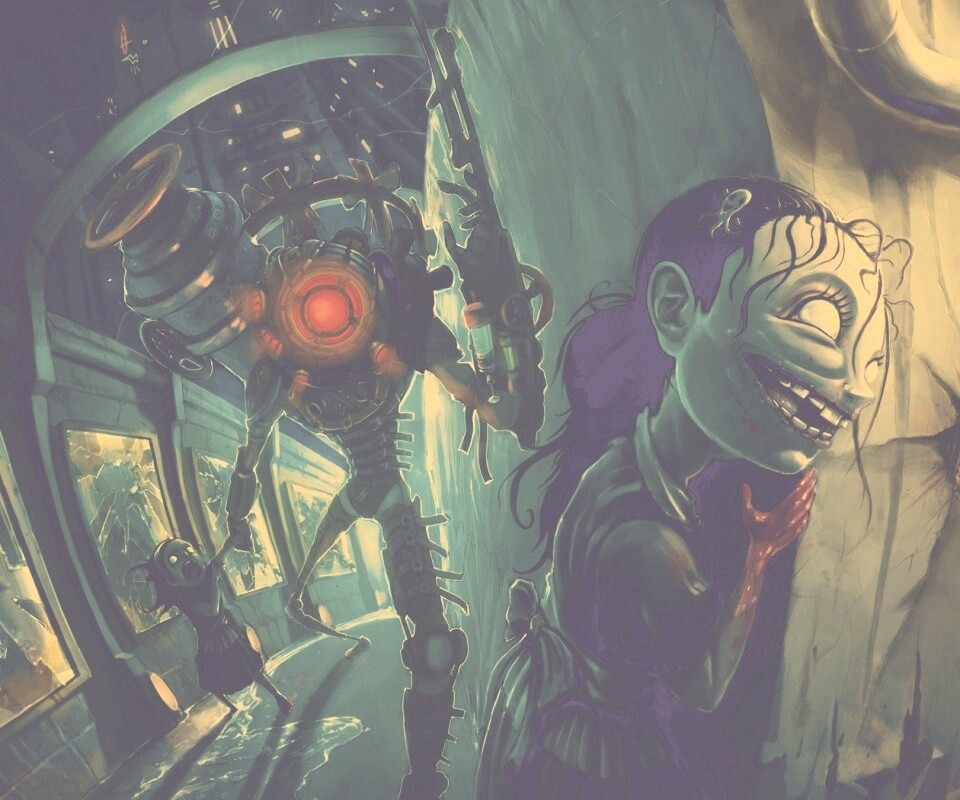 Фанарт Bioshock обои