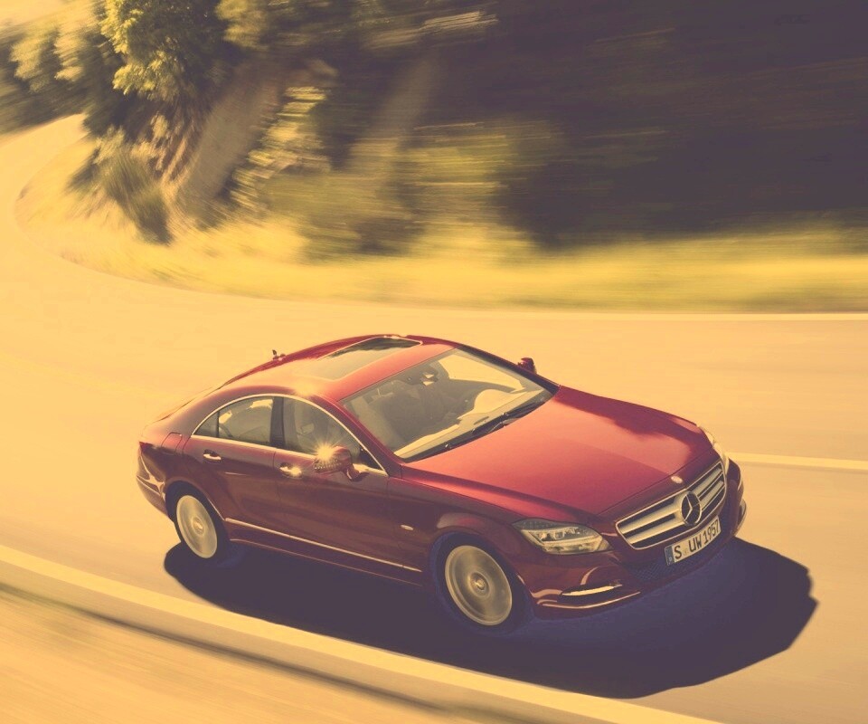 Mercedes CLS 550 обои