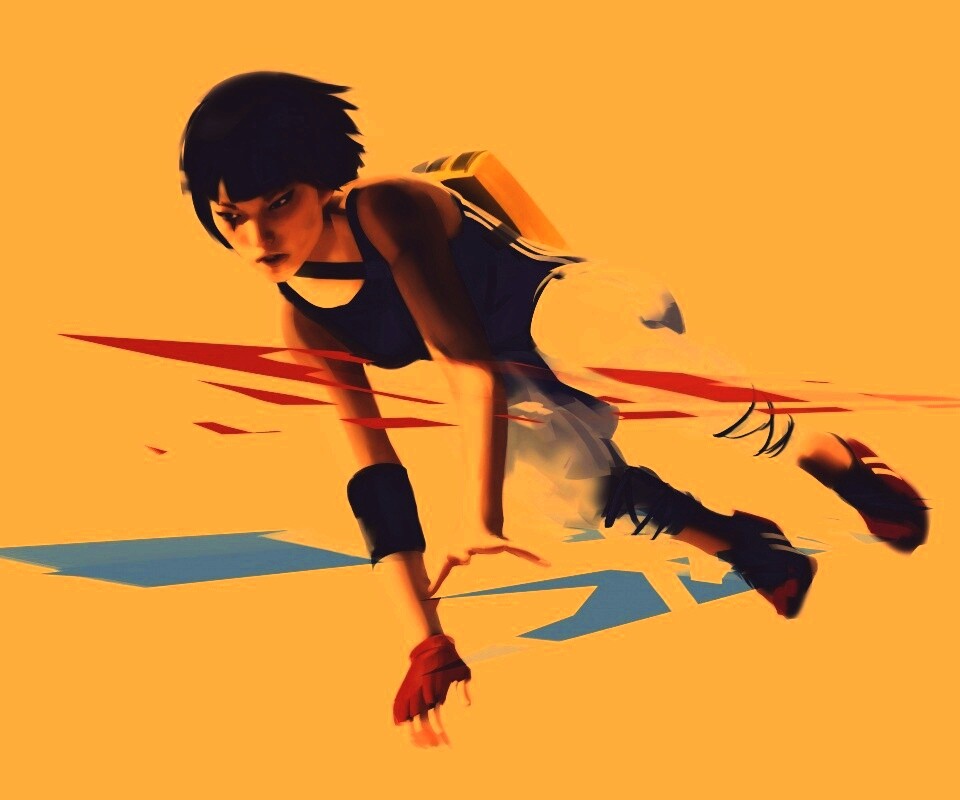 Фейт в прыжке обои