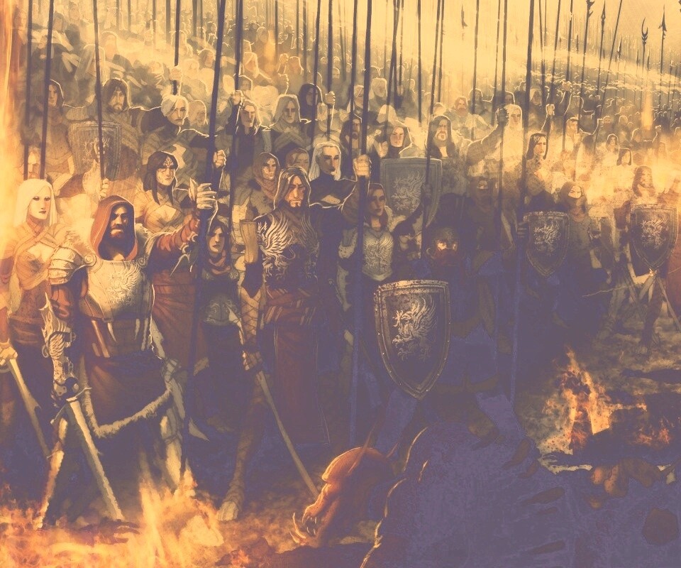 Борьба против порождений тьмы обои