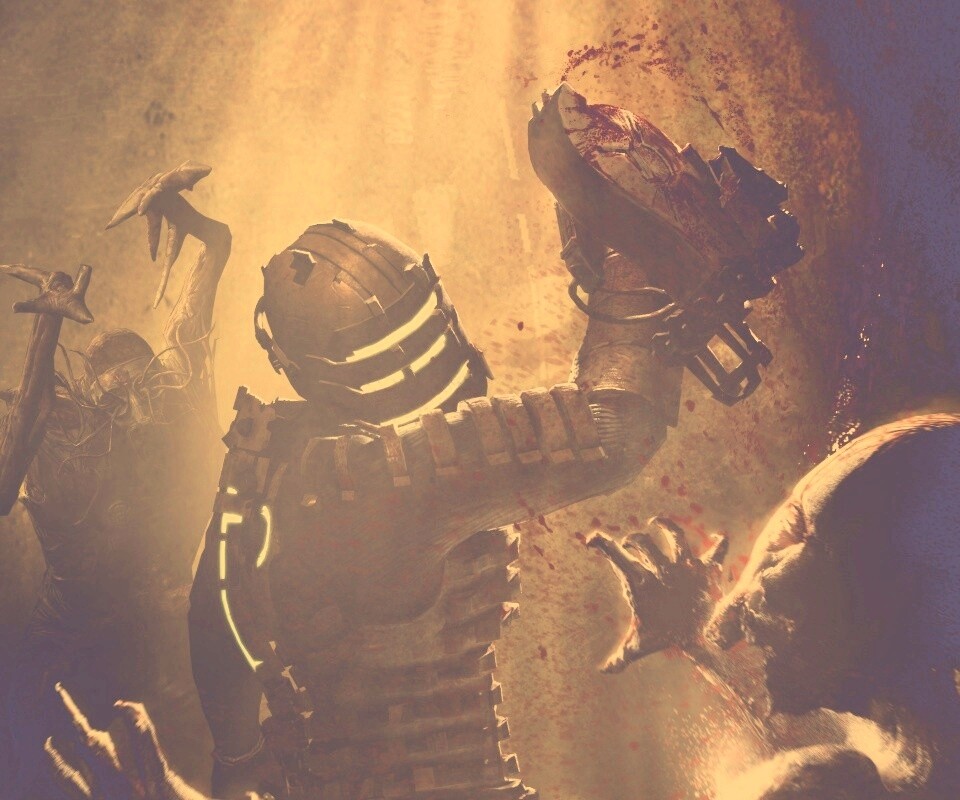 Айзек Кларк выпилил монстра обои