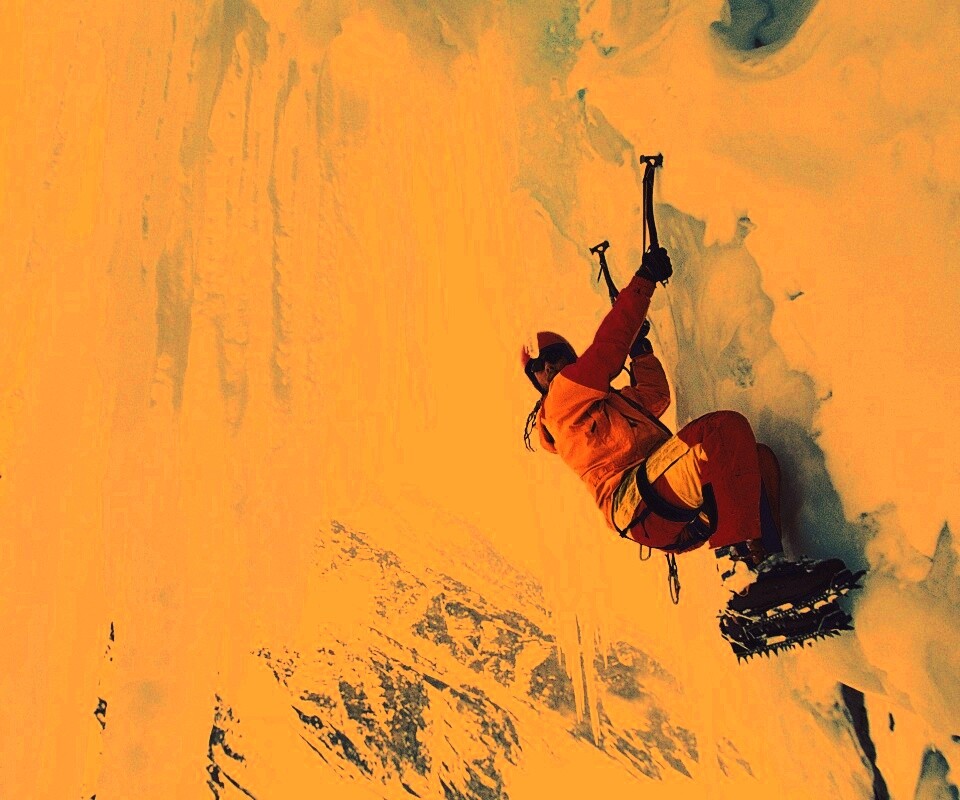 Альпинист обои