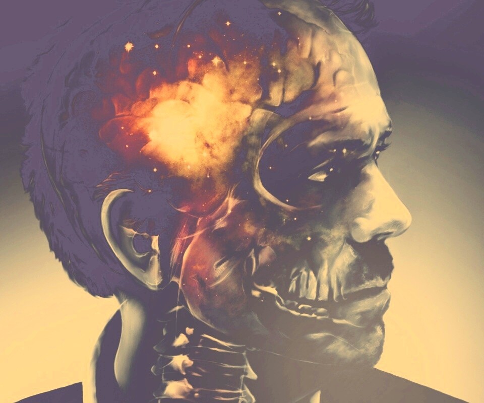 В голове Хауса обои