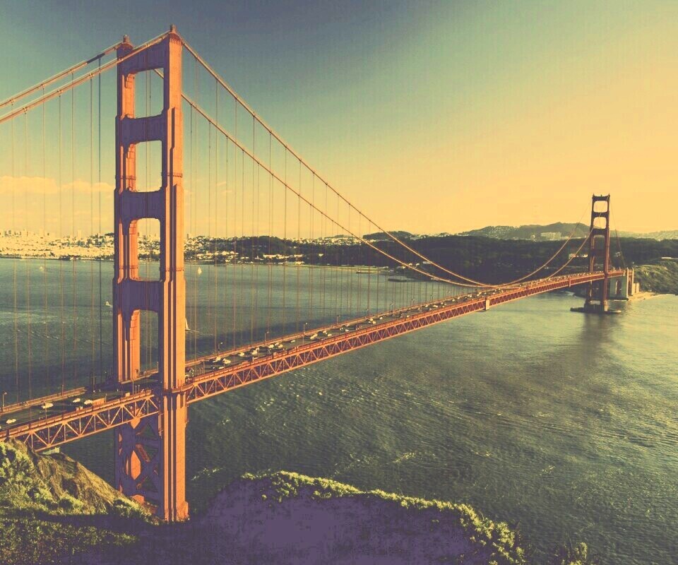 Мост Золотые Ворота обои