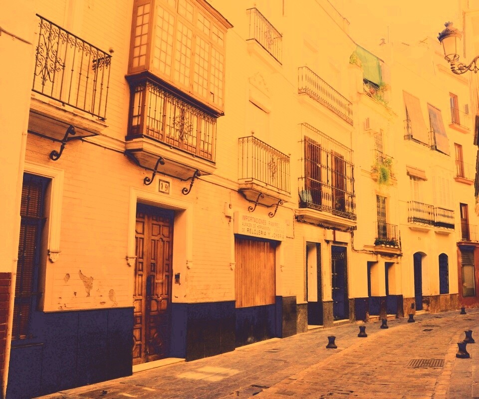 Переулок обои