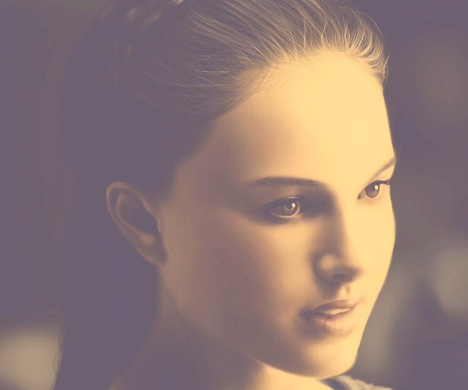 Лицо девушки обои
