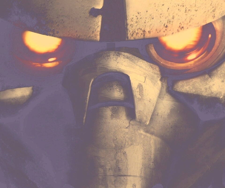 Красноглазый демон обои