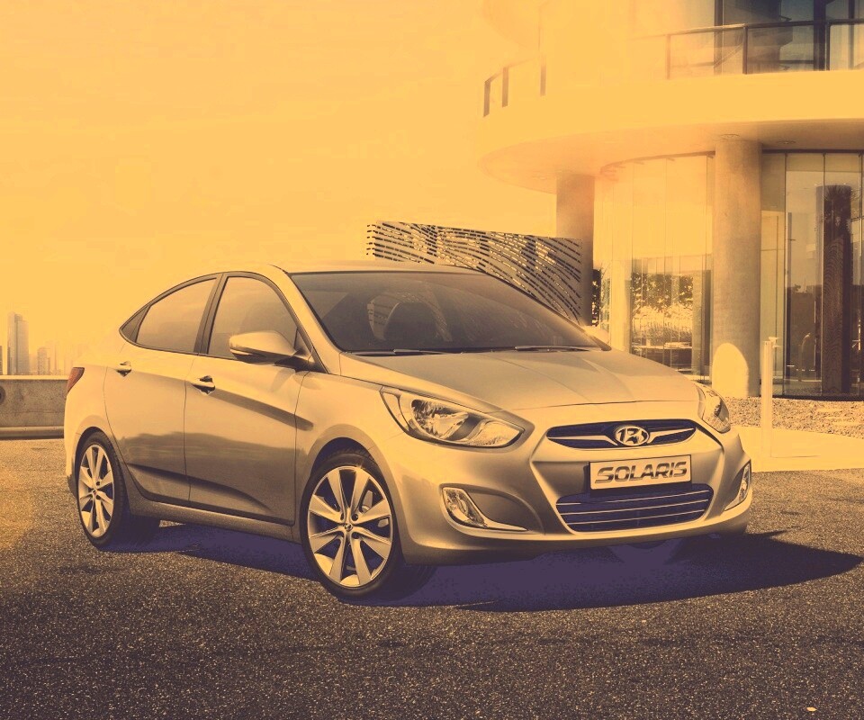 Фото Хендай Солярис обои