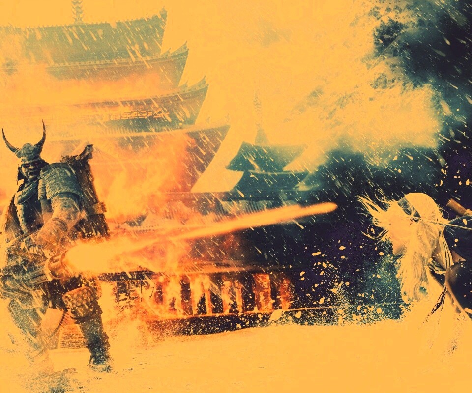 Куколка против самурая обои