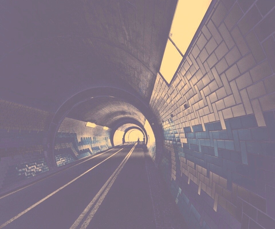 Пешеходный тоннель обои