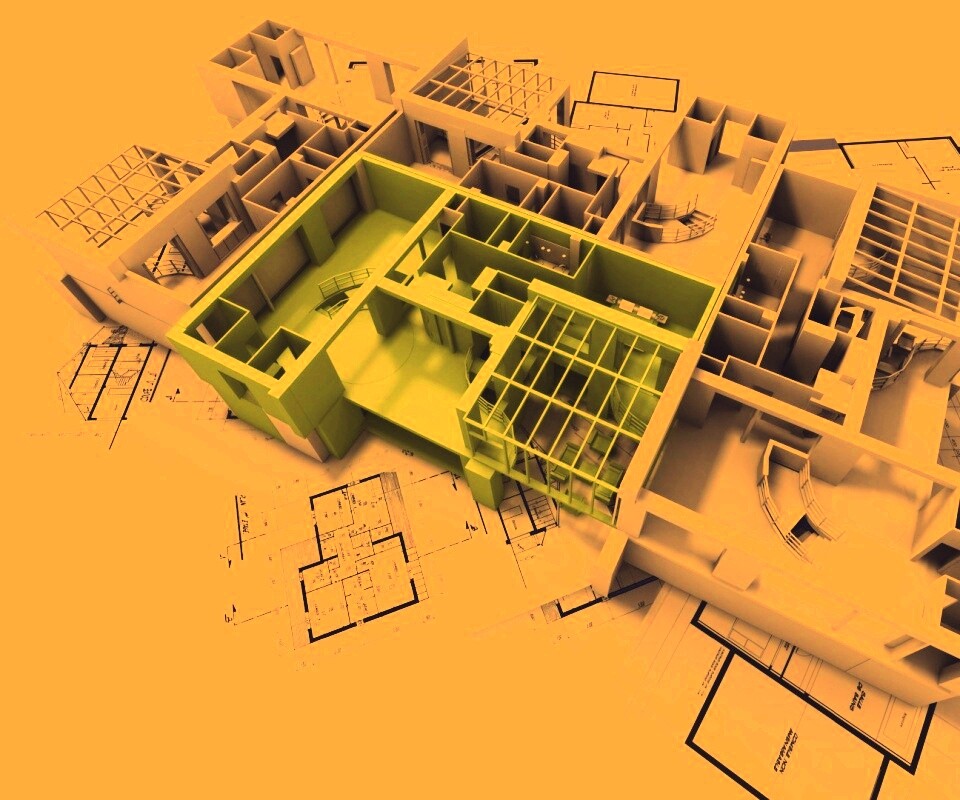 Макет дома обои