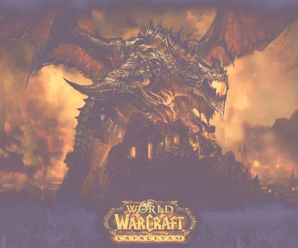 Дракон из WoW обои