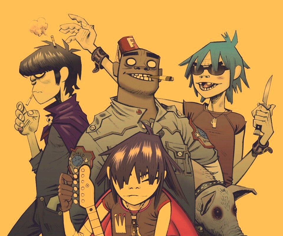 Gorillaz обои