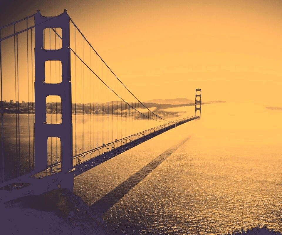 Мост Золотые Ворота обои