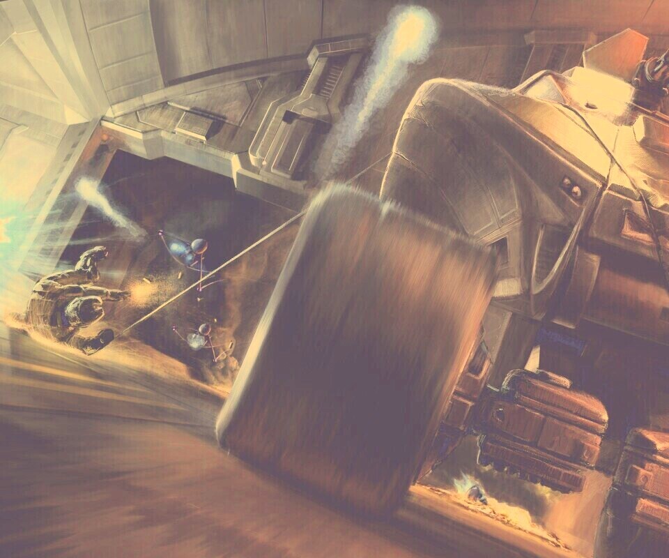 Погоня в Halo обои