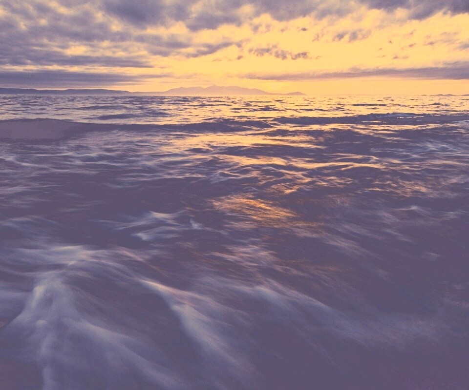 Красивый горизонт на море обои