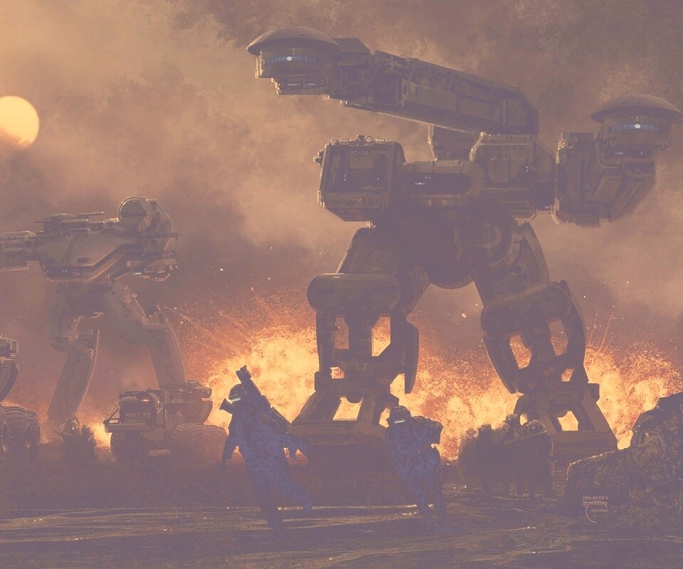 Война будущего обои