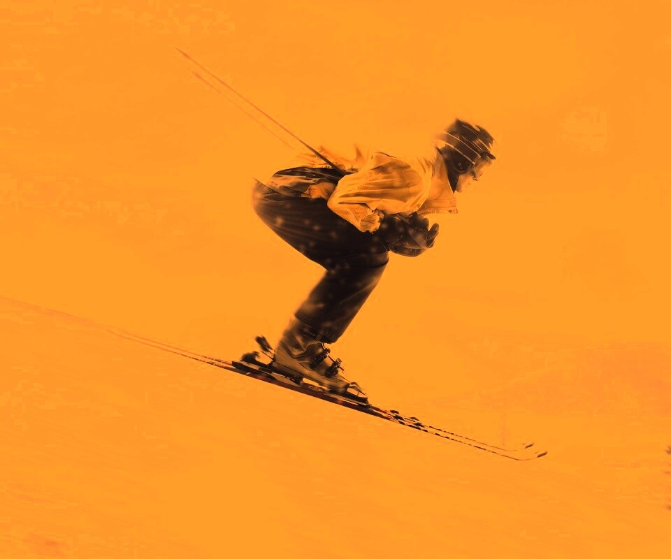 Горнолыжник обои