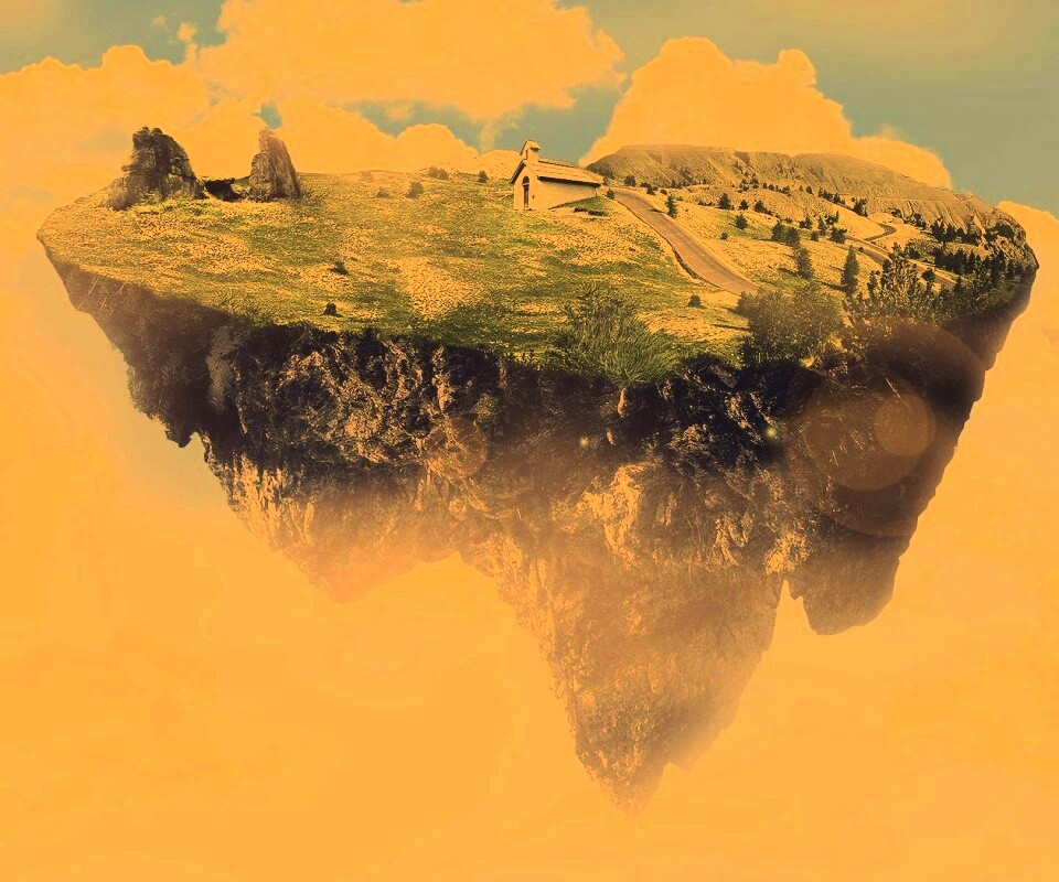 Летающий острв обои