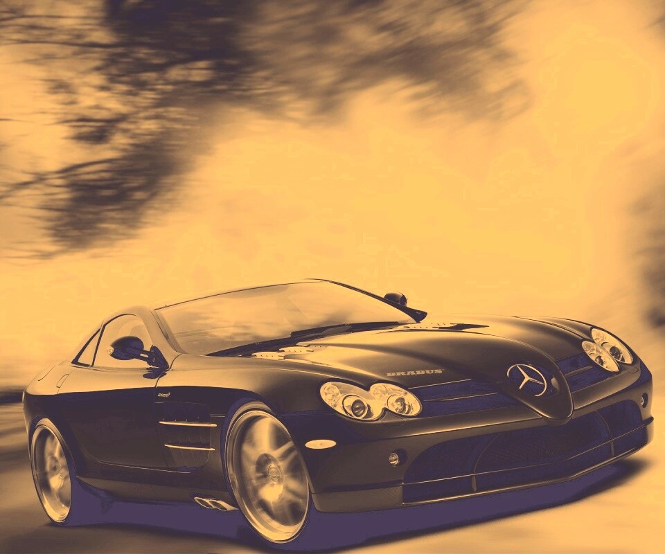 Двухместный мерседес обои