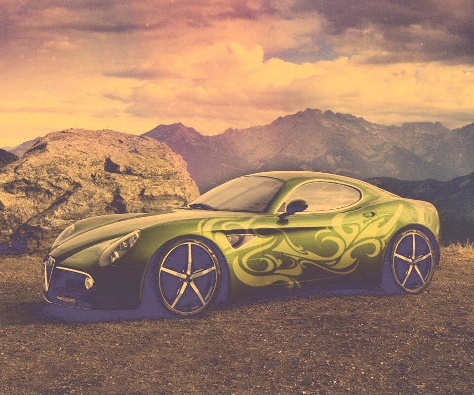 Альфа-ромео обои