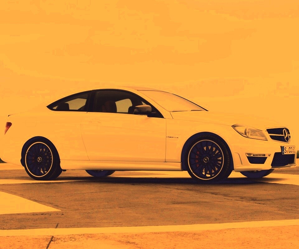 Mecedes C63 обои