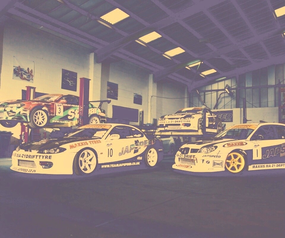 Автомастерская обои