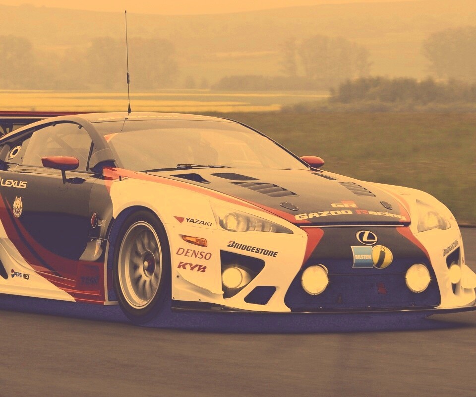 Гоночный Лексус обои