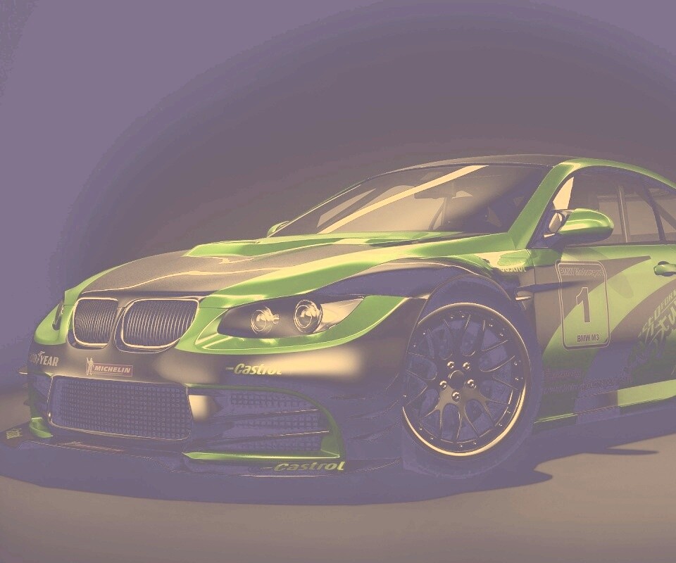 Гоночный BMW M3 обои
