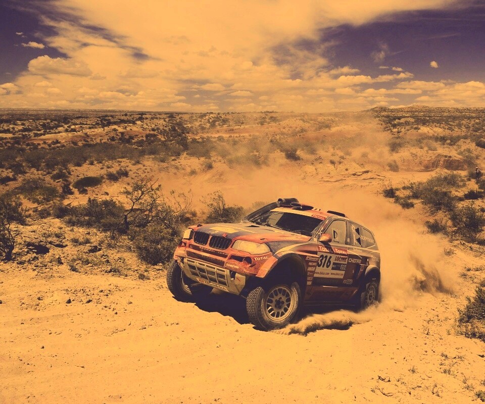 Раллийный BMW X3 обои