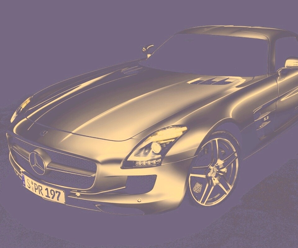 Mercedes SLS обои