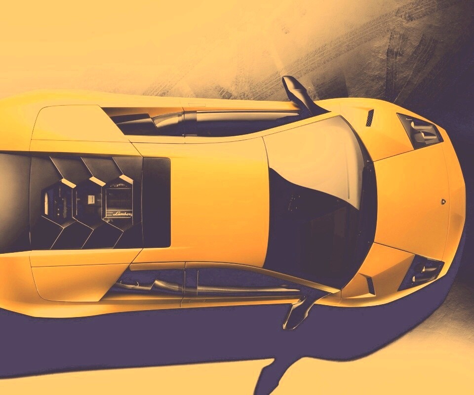 Ламборджини вид сверху обои
