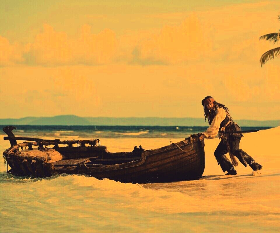 Капитан Джек-Воробей обои