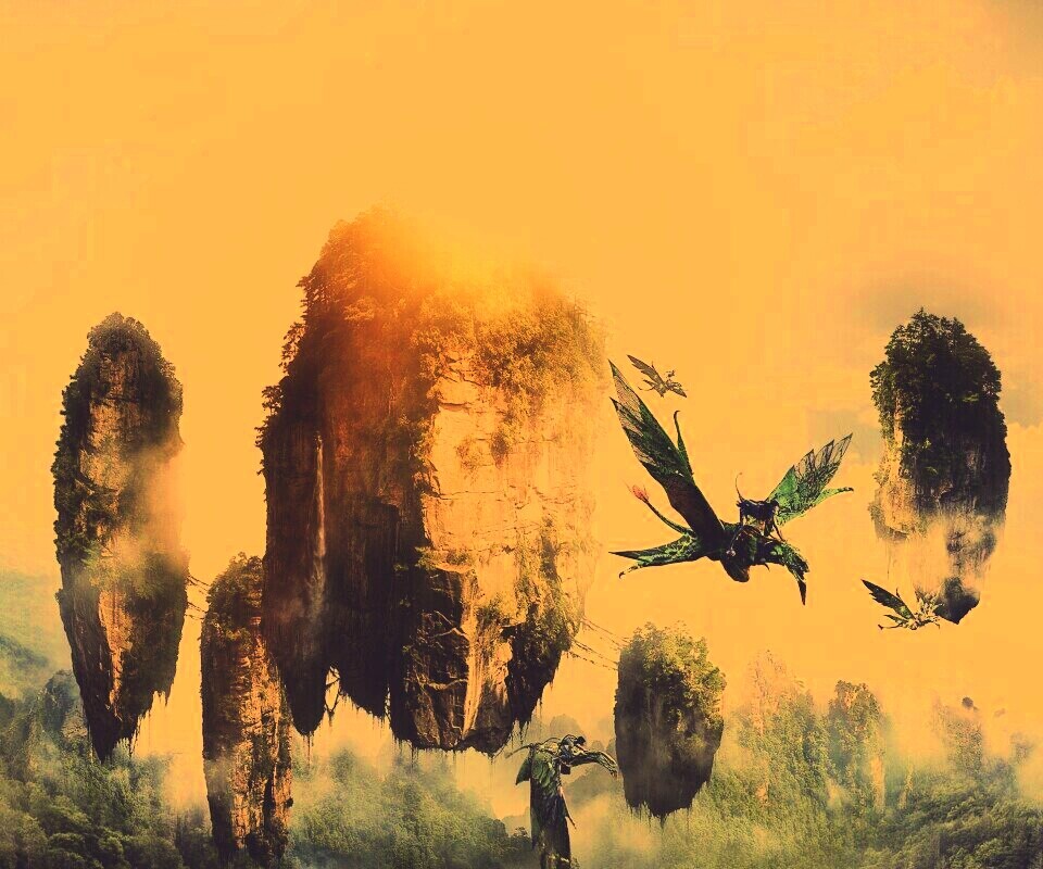 Аватар, планета Пандора обои