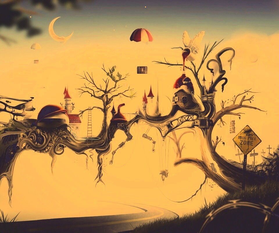 Свободная от наркотиков зона обои