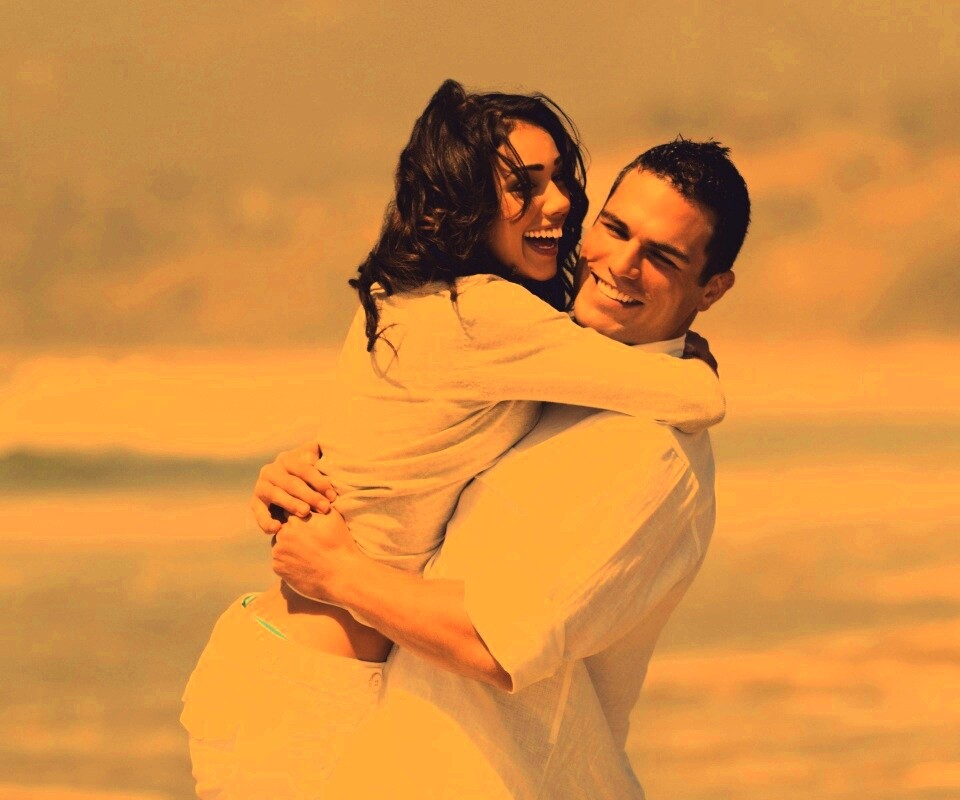 Красвиая пара обои