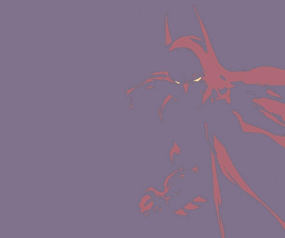 Красный Бэтмен обои