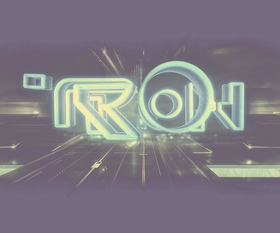 Заставка фильма TRON обои