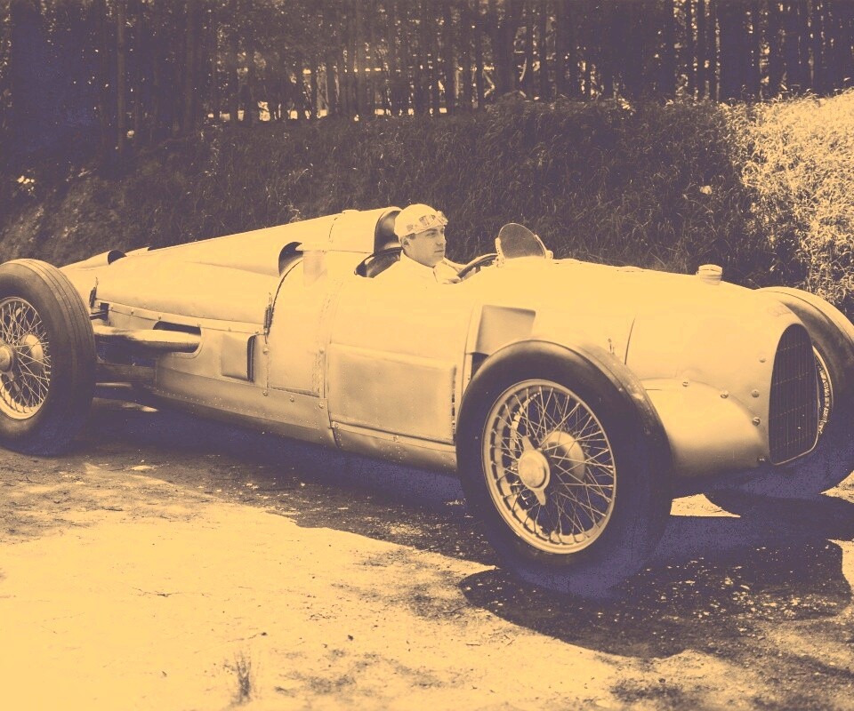 Старинный гоночный автомобиль обои