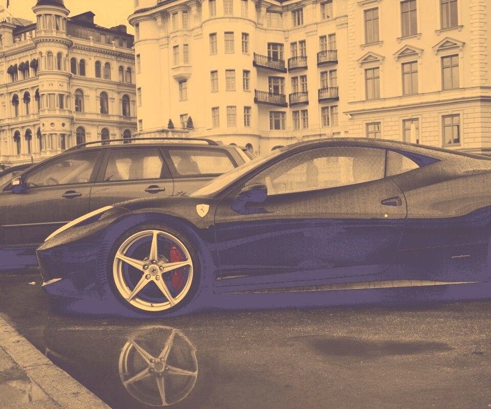 Шикарная Феррари обои