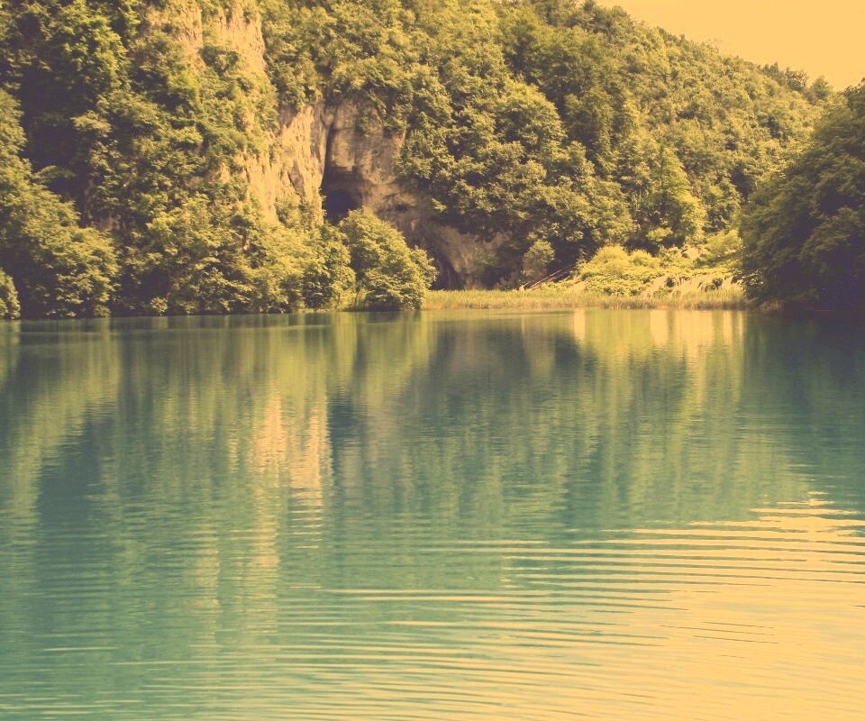 Девственное озеро обои