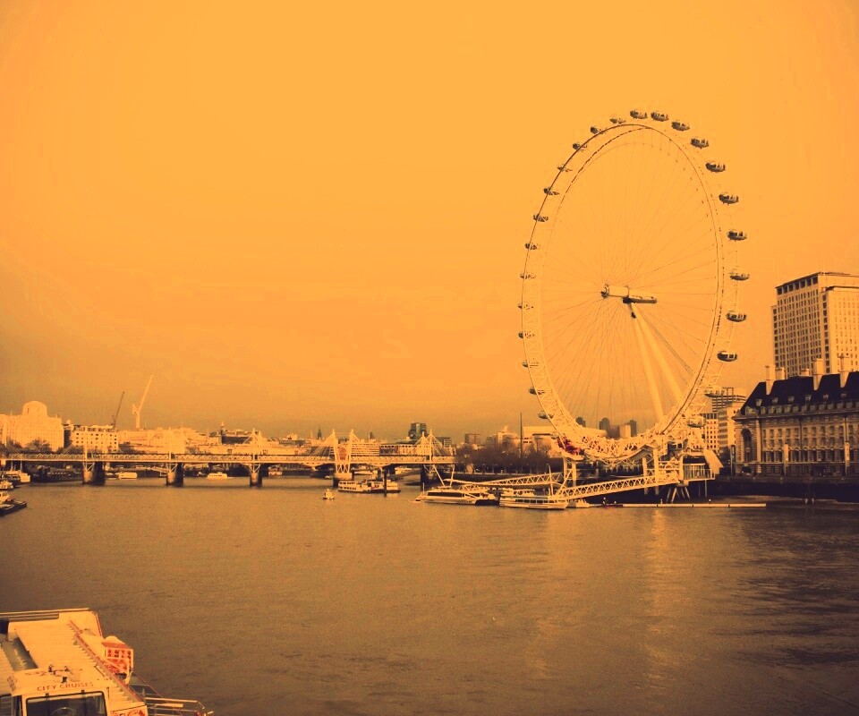 Колесо обозрения обои