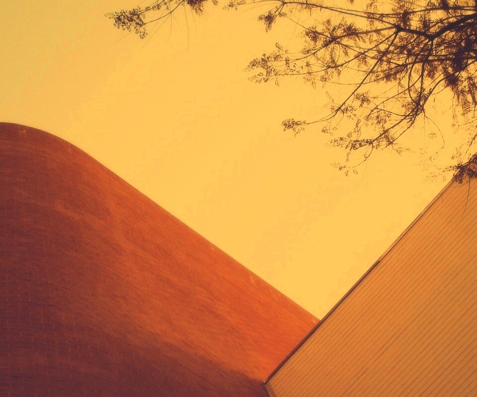 Закругленная стена обои