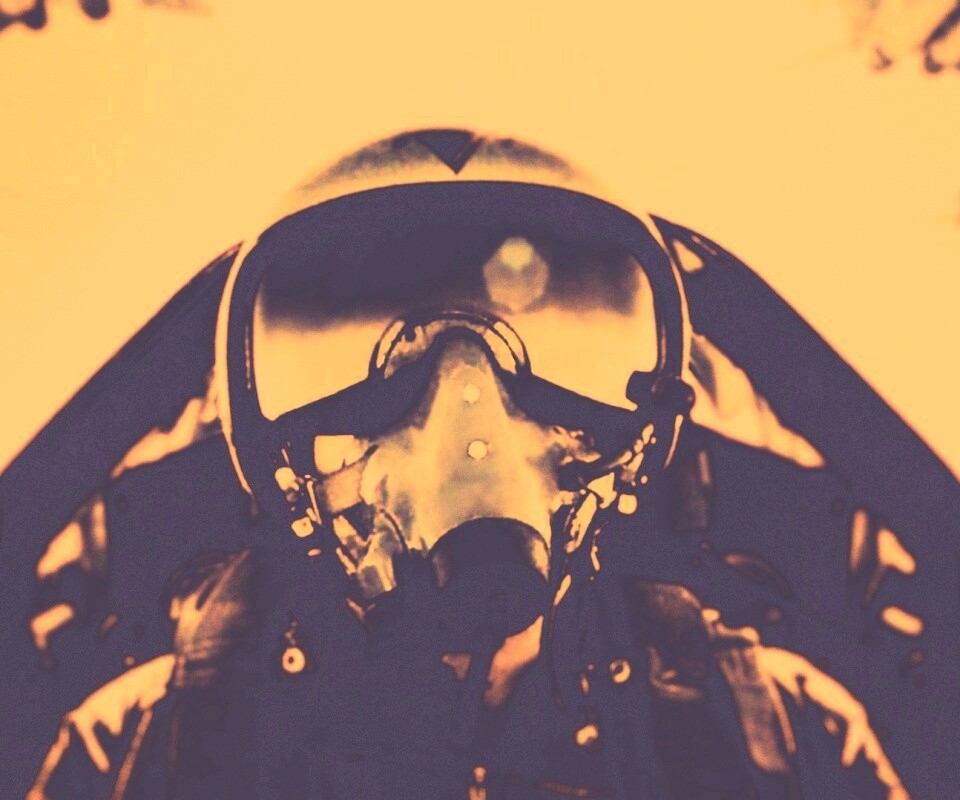 Пилот истребителя обои