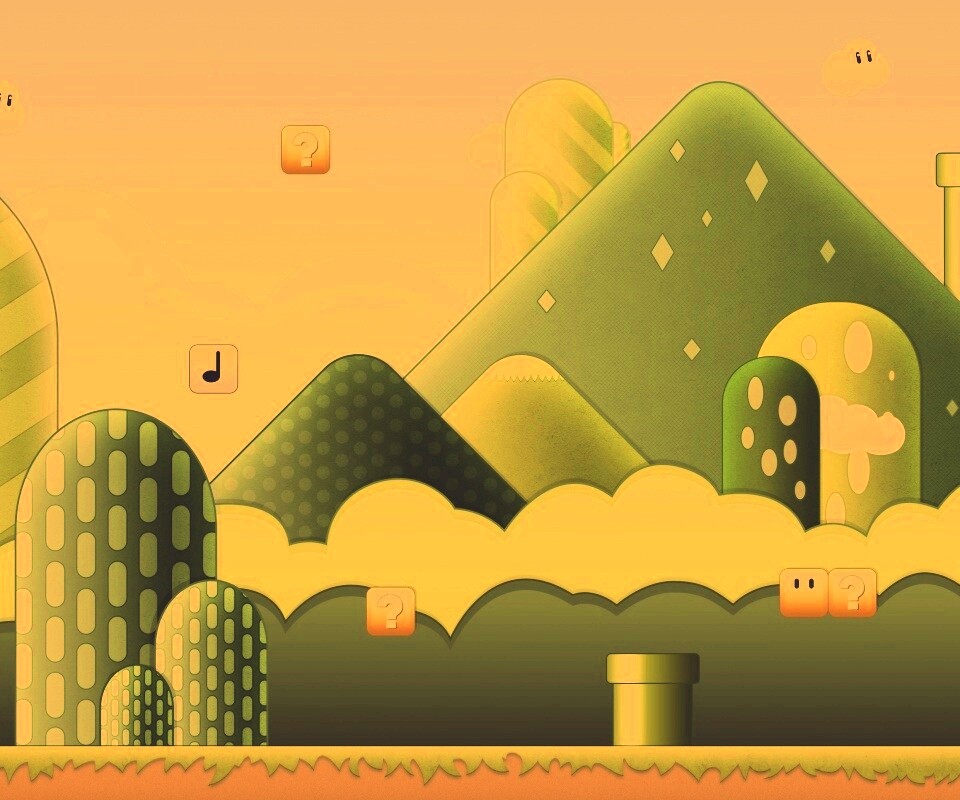 Мир Супермарио обои