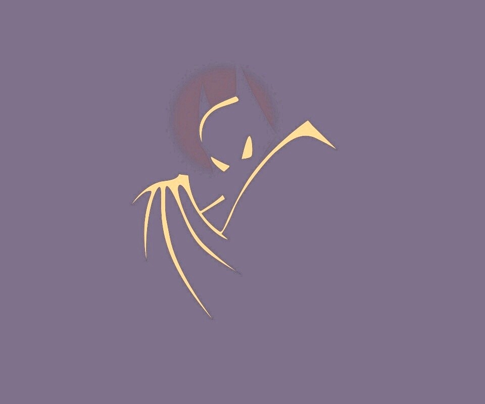 Логотип мультфильма о Бэтмене обои